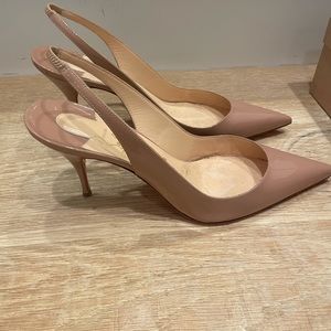 Christian Louboutin Clare Sling Patent Heels 39.5
